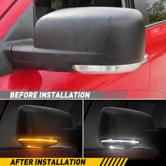 For 2009-2022 Dodge RAM 2500 1500 3500 LED Mirror Turn Side Signal Light Dynamic 6B93BC-57