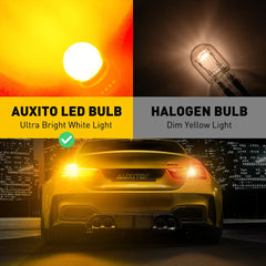AUXITO 7443 T20 7440 Amber Yellow LED Turn Light Signal Bulbs Canbus Error Free AUXITO