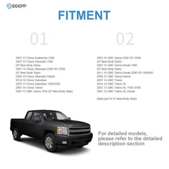 Power Mirrors For 07-13 Chevy Silverado 1500 Heated w/ Memory Signal Light 6B93BC-57