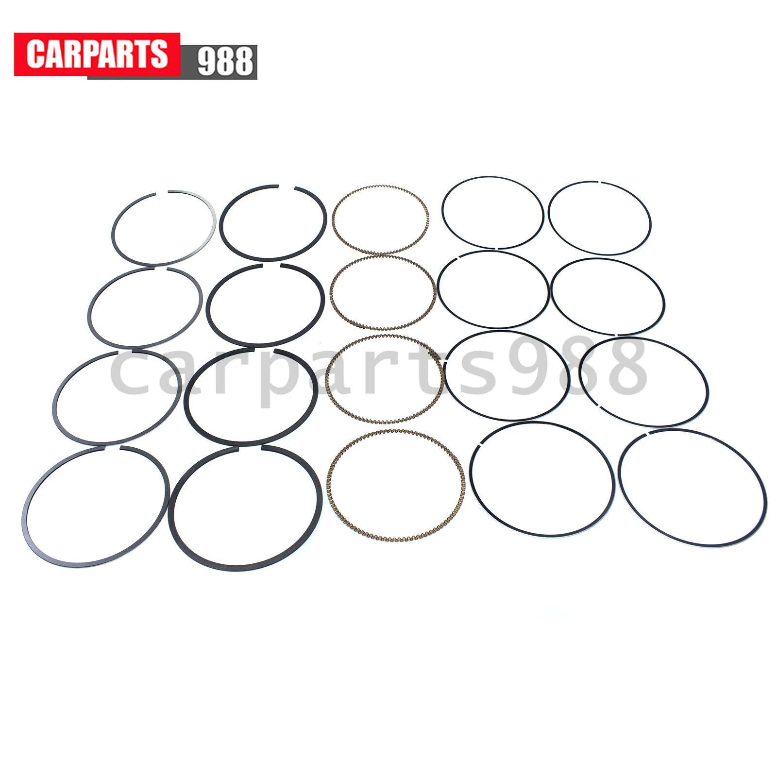 Piston Rings STD 82.5mm For VW Golf Jetta GTI AUDI A3 TT 1.8/2.0T 06L198151D 6B93BC-57