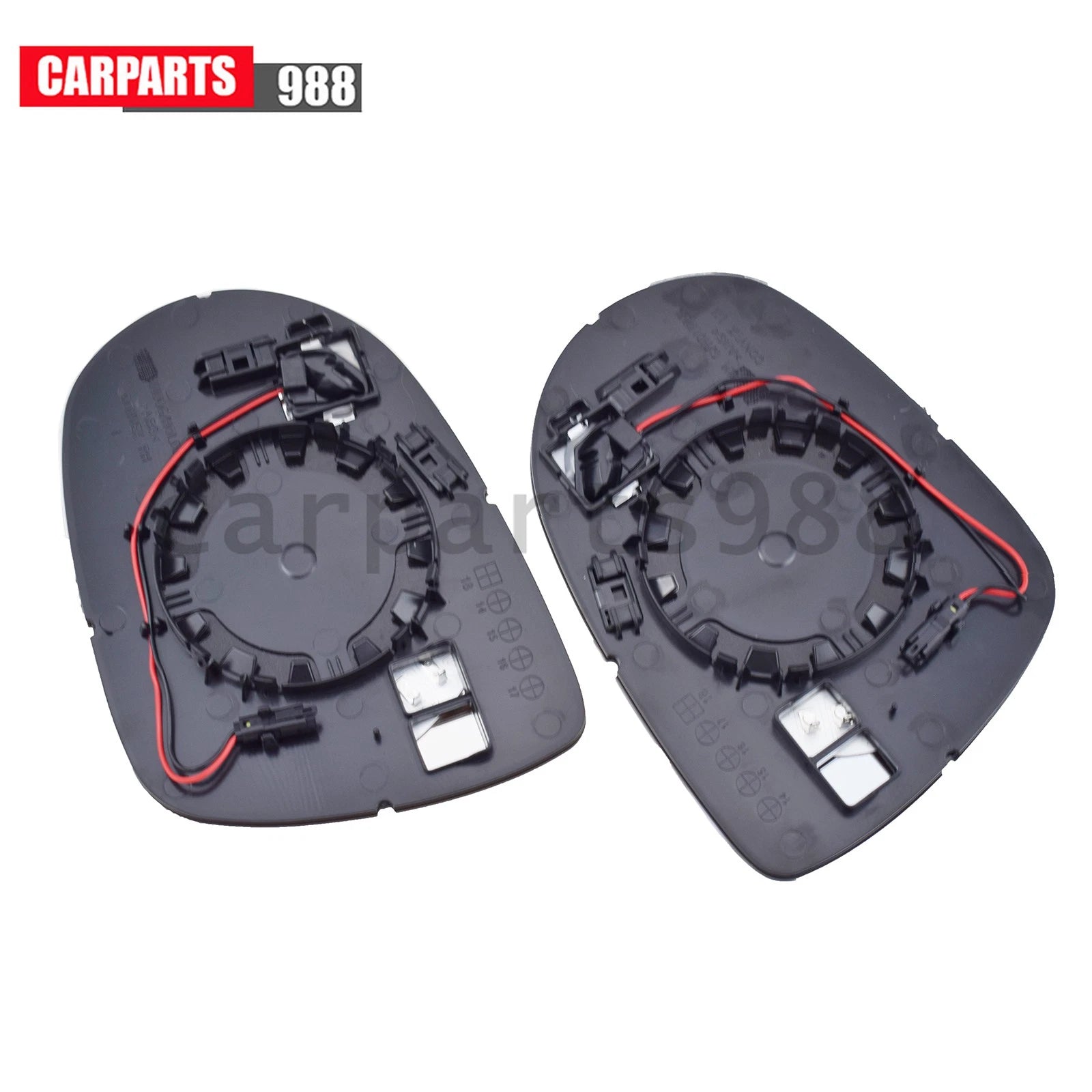 2Pcs Heated Door Mirror Glass Left Right For Kia Sorento 2016-2020 87611-C6020 6B93BC-57
