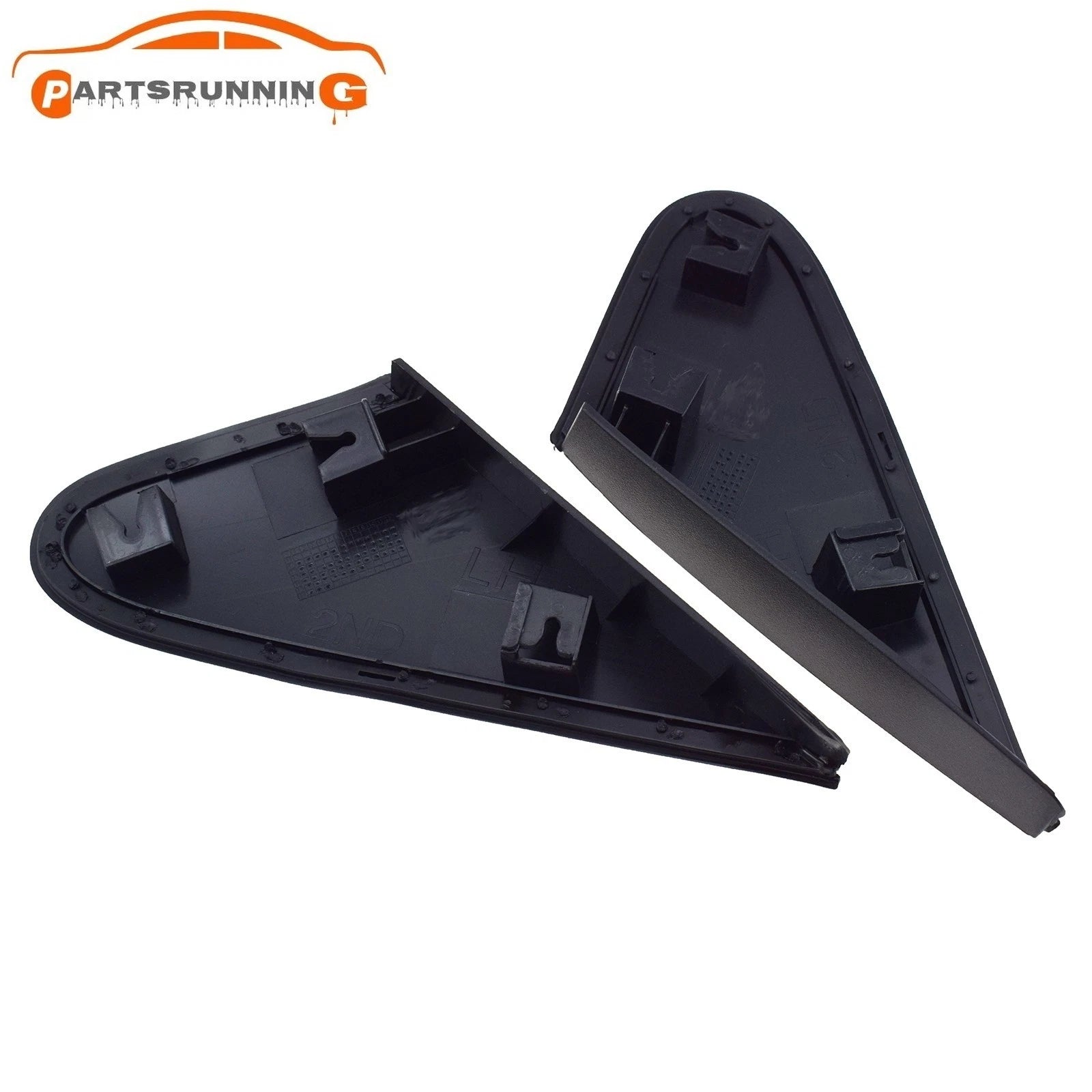 2PCS Rear View Mirror Corner Cover 861802S000,861902S000 For Tucson IX35 2010-15 6B93BC-57