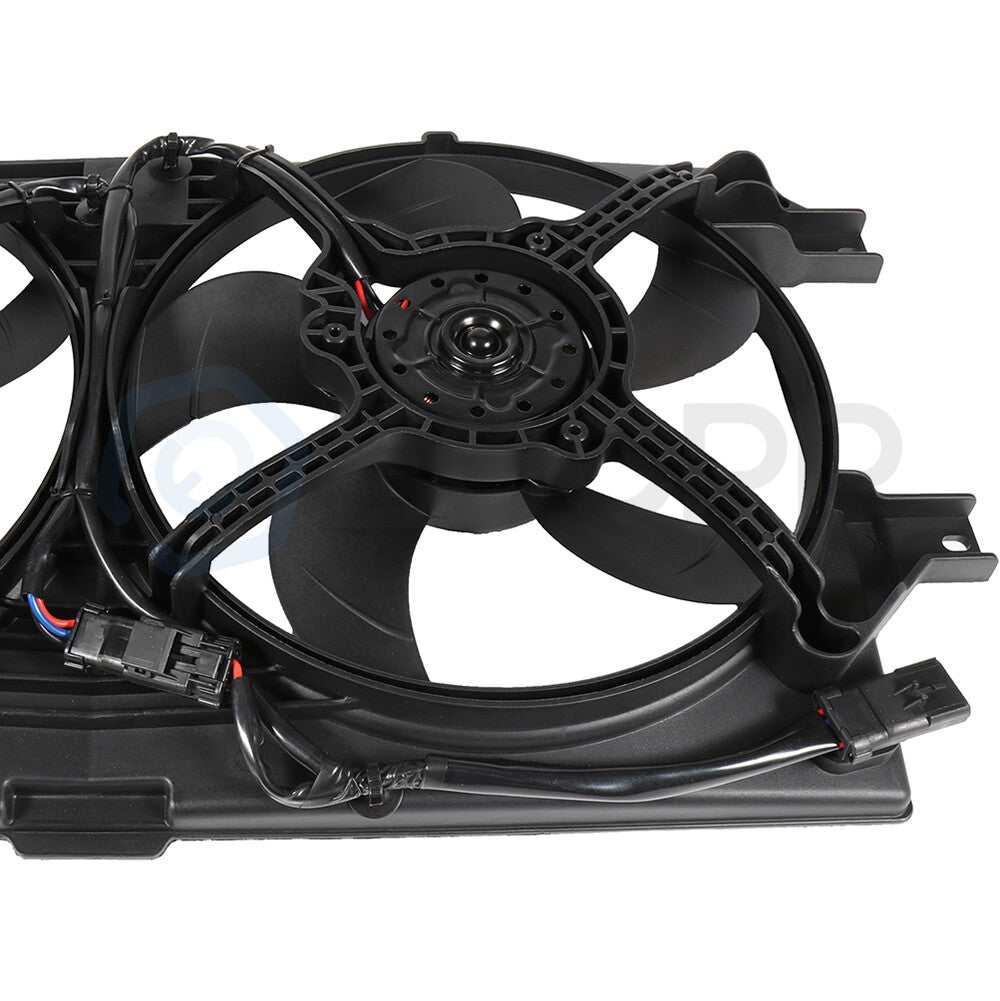 Radiator Condenser Cooling Fan Assembly For 1998-2004 Chrysler Concorde 2.7L 6B93BC-57