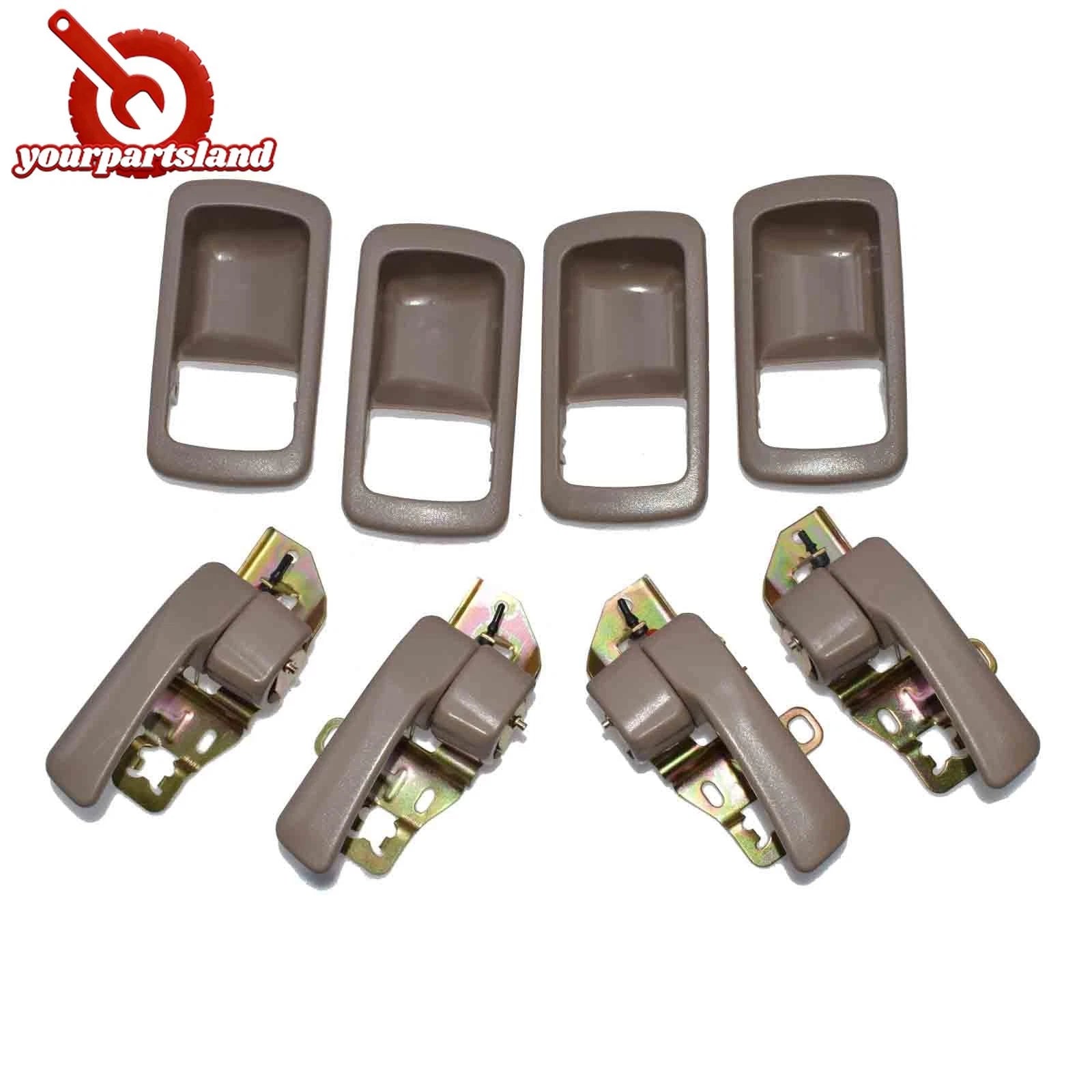For Toyota Camry 1992 1993 1994-1996 Left Right Beige Interior Door Handles Set 6B93BC-57