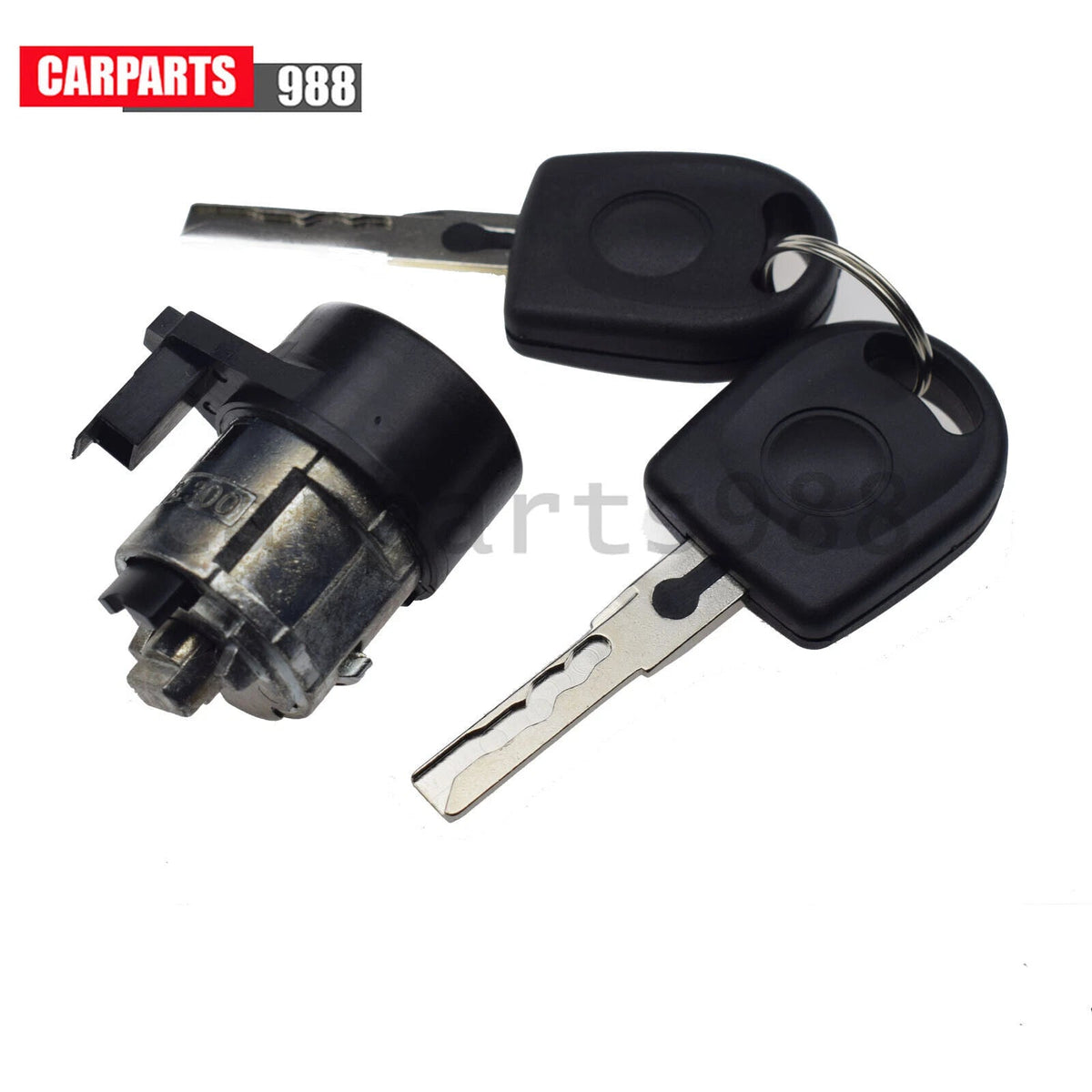 Ignition Lock Cylinder w/ 2 keys for VW Jetta Golf Beetle 3B0905855C US360L 6B93BC-57