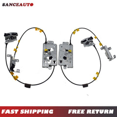2PCS Rear Left Right Door Latch Assembly&Cable For 04-08 Ford F-150 Extended Cab 6B93BC-57