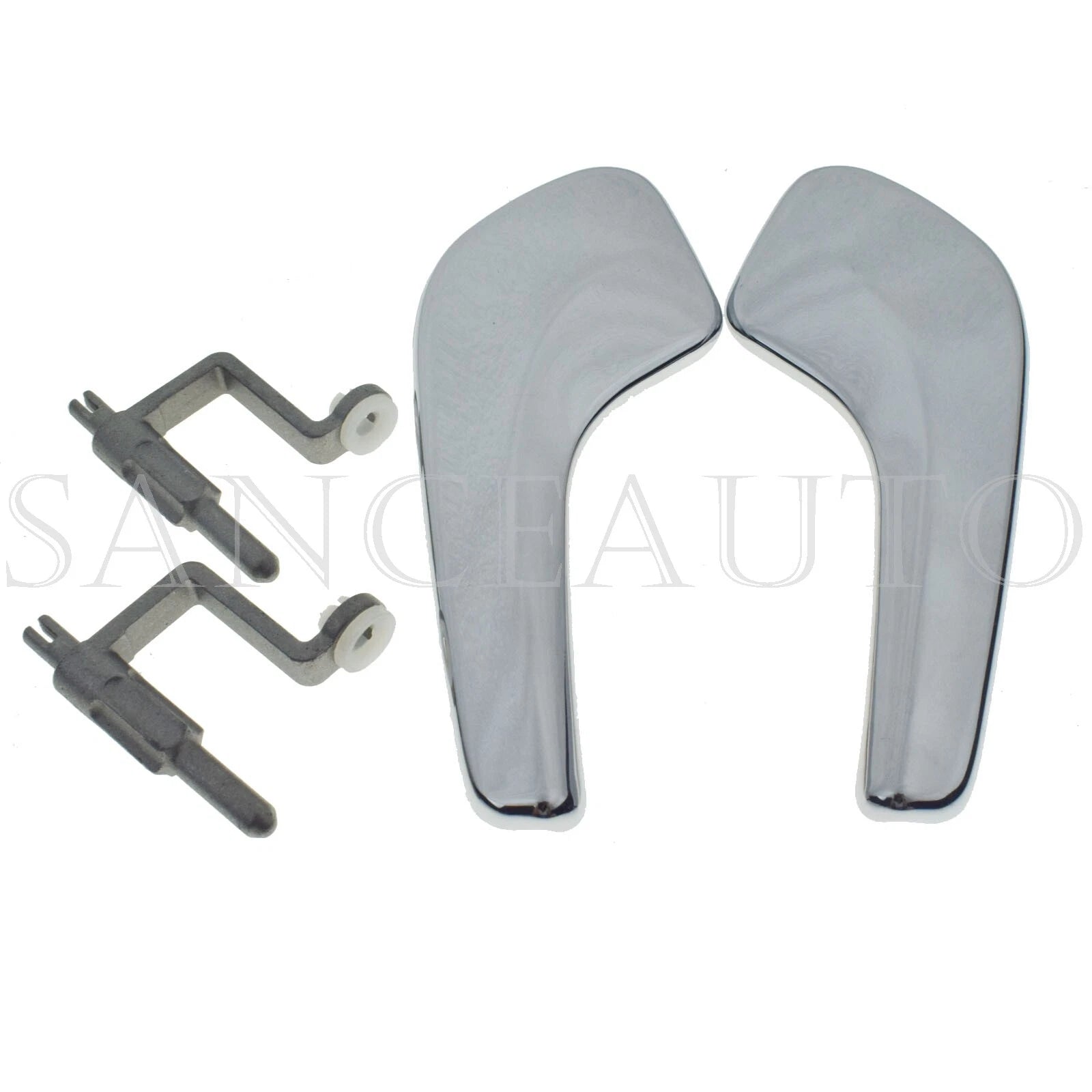For Opel Corsa D 06-14 Chrom Left Right Inside Door Handle 13297813,13297814 6B93BC-57