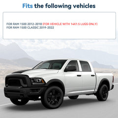4 Pcs 2" 5x5.5 Wheel Spacers 14x1.5 108 CB For Ram 1500 Classic 2012-2024 2020 6B93BC-57