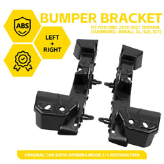 Pair For GMC Terrain 2018 19 2020-2021 Front Bumper Retainer Support Bracket EOA 6B93BC-57