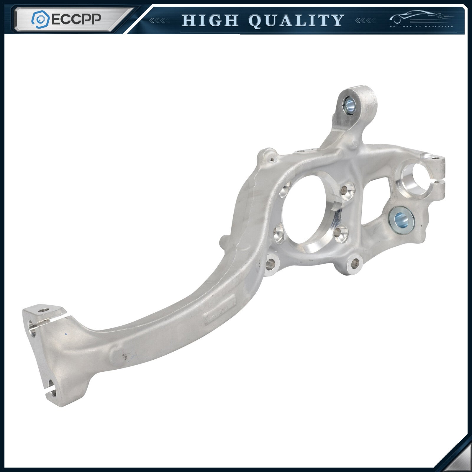 1X Front Driver Side Steering Knuckle For Audi A4 Quattro A5 Q5 S4 2010-2012 6B93BC-57