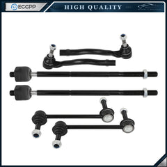 Front Steering Tie Rod End Sway Bar End Link For 2006-2011 Mercedes-Benz ML350 6B93BC-57