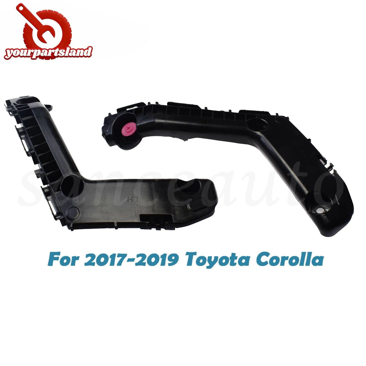 Front Left/ Right Bumper Bracket For 17-19 Toyota Corolla 5211602330,5211502350 6B93BC-57
