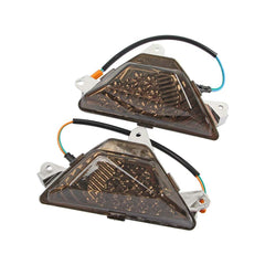 Front LED Turn Signal Light For KAWASAKI NINJA 250 300 400 650 1000 1000SX ZX-6R