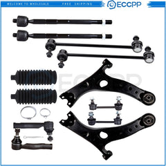 Front Lower Control Arm Tie Rod End Sway Bar Rack Bellow For 2001-03 Toyota RAV4 6B93BC-57