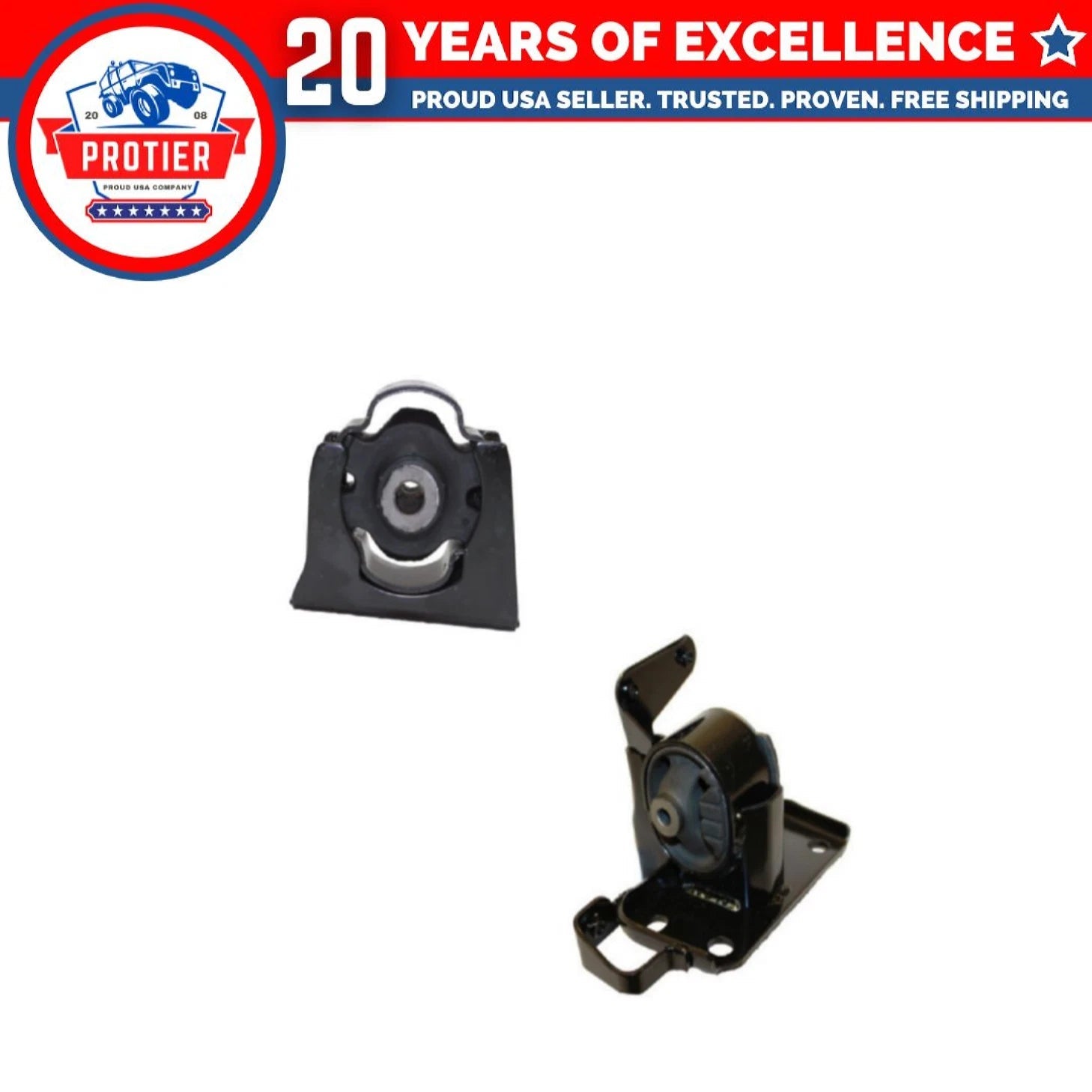 Engine Motor & Transmission Mount Set Compatible for 2006 - 2008 Toyota RAV4 6B93BC-57