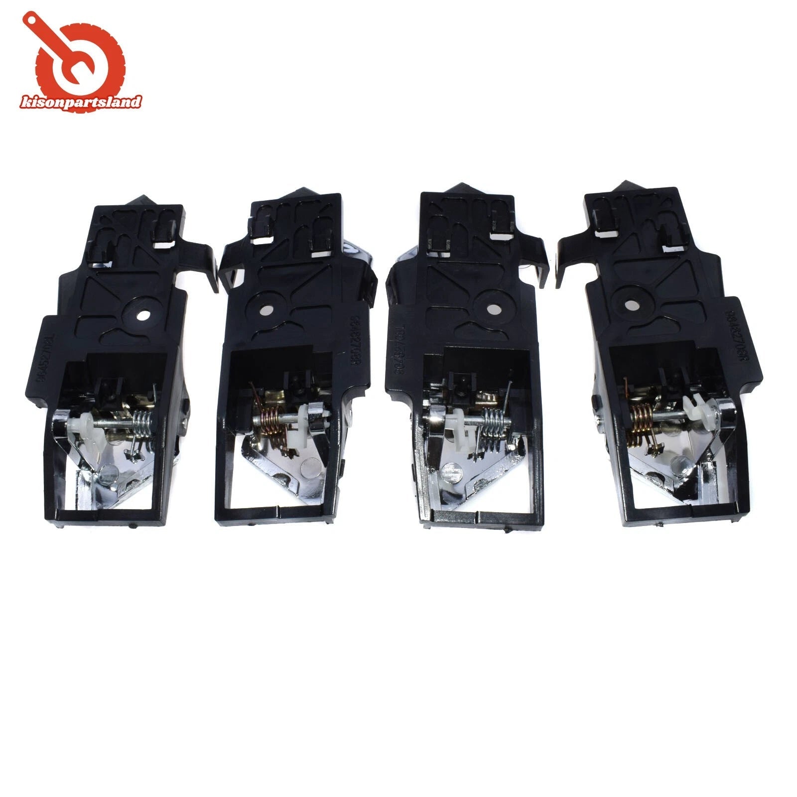 Left Right Inside Door Handles Chrome for 2007-2011 Chevrolet Aveo 2009-11 Aveo5 6B93BC-57