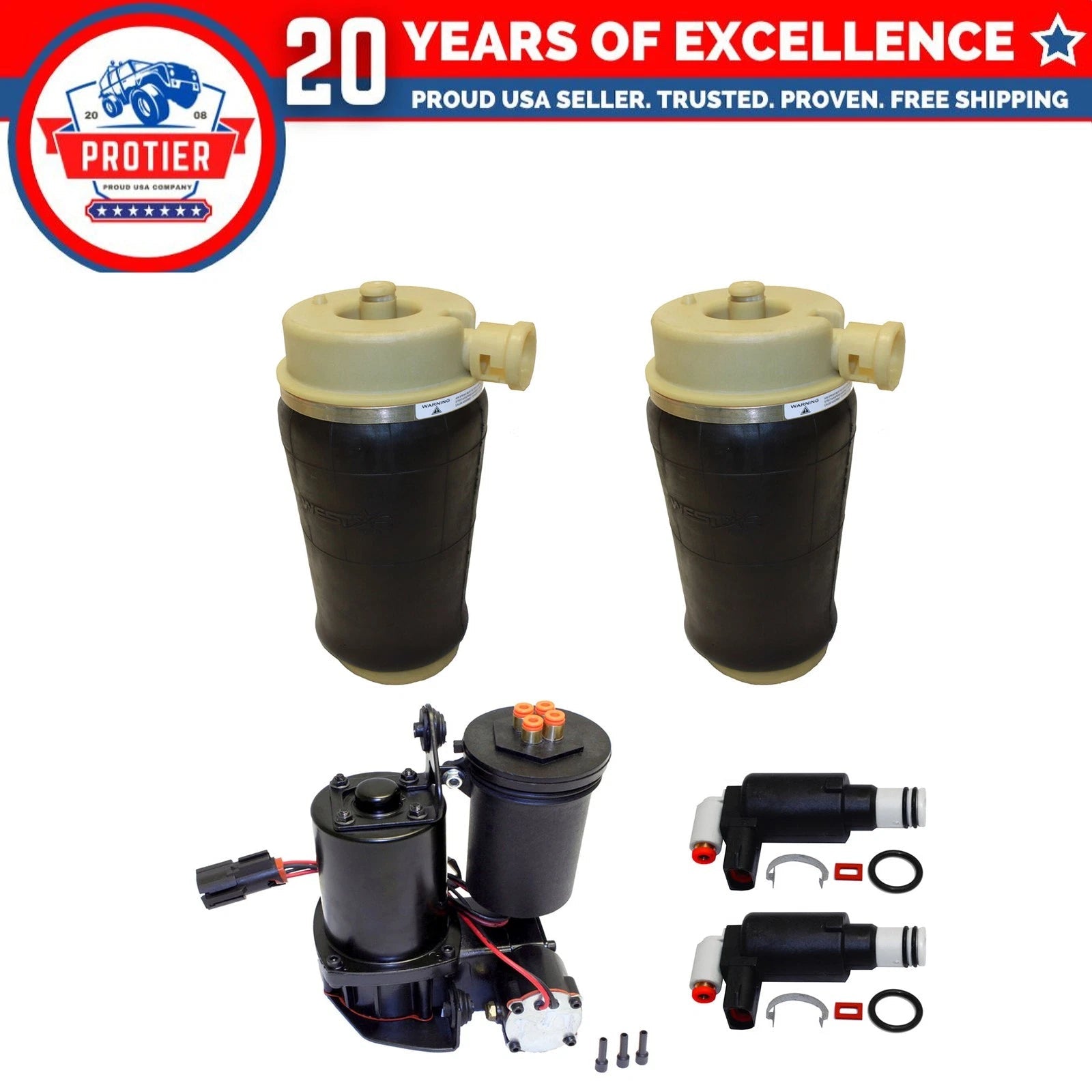 Air Suspension Kit 1997-2002 Ford Expedition RWD Air Suspension kit with 6B93BC-57