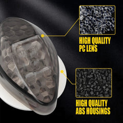 4PCS LED Motorcycle Turn Signal Indicator Smoked Amber Blinker Light Universal A 6B93BC-57