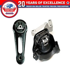 Fits 2012-2017 Nissan Versa/Versa Note 1.6L, Motor & Torque Mount Set 2pcs : 6B93BC-57
