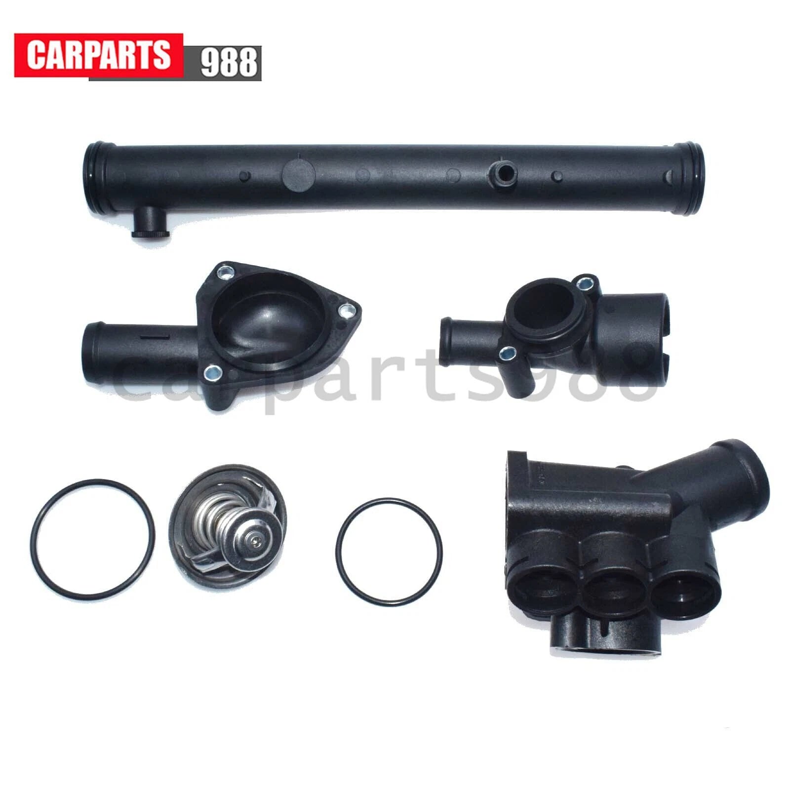 Coolant Thermostat Housing Kit For VW Golf Jetta Passat Corrado Eurvan 2.8L VR6 6B93BC-57