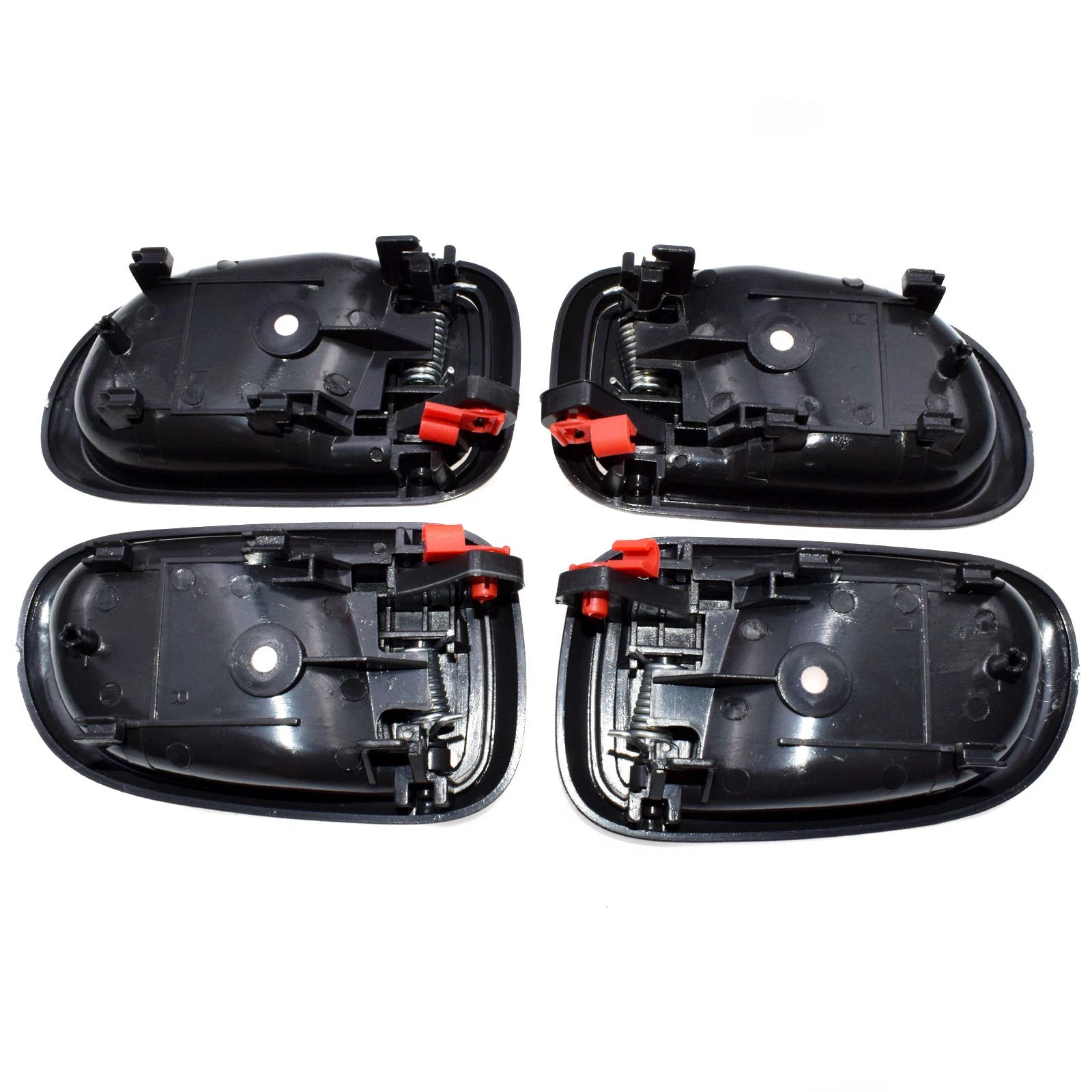 Gray Inside Door Handle Front Rear Left Right For 1993-1997 Toyota Corolla Prizm 6B93BC-57