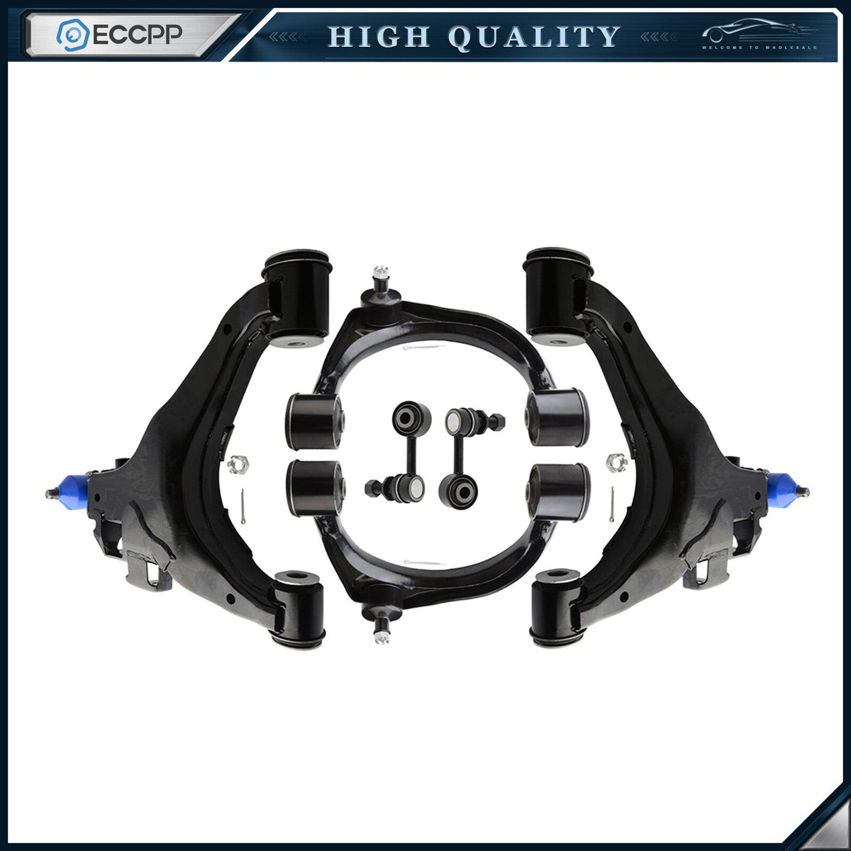 Front Sway Bar End Control Arm w/Ball Joint For 2008-2019 Toyota Sequoia Tundra 6B93BC-57