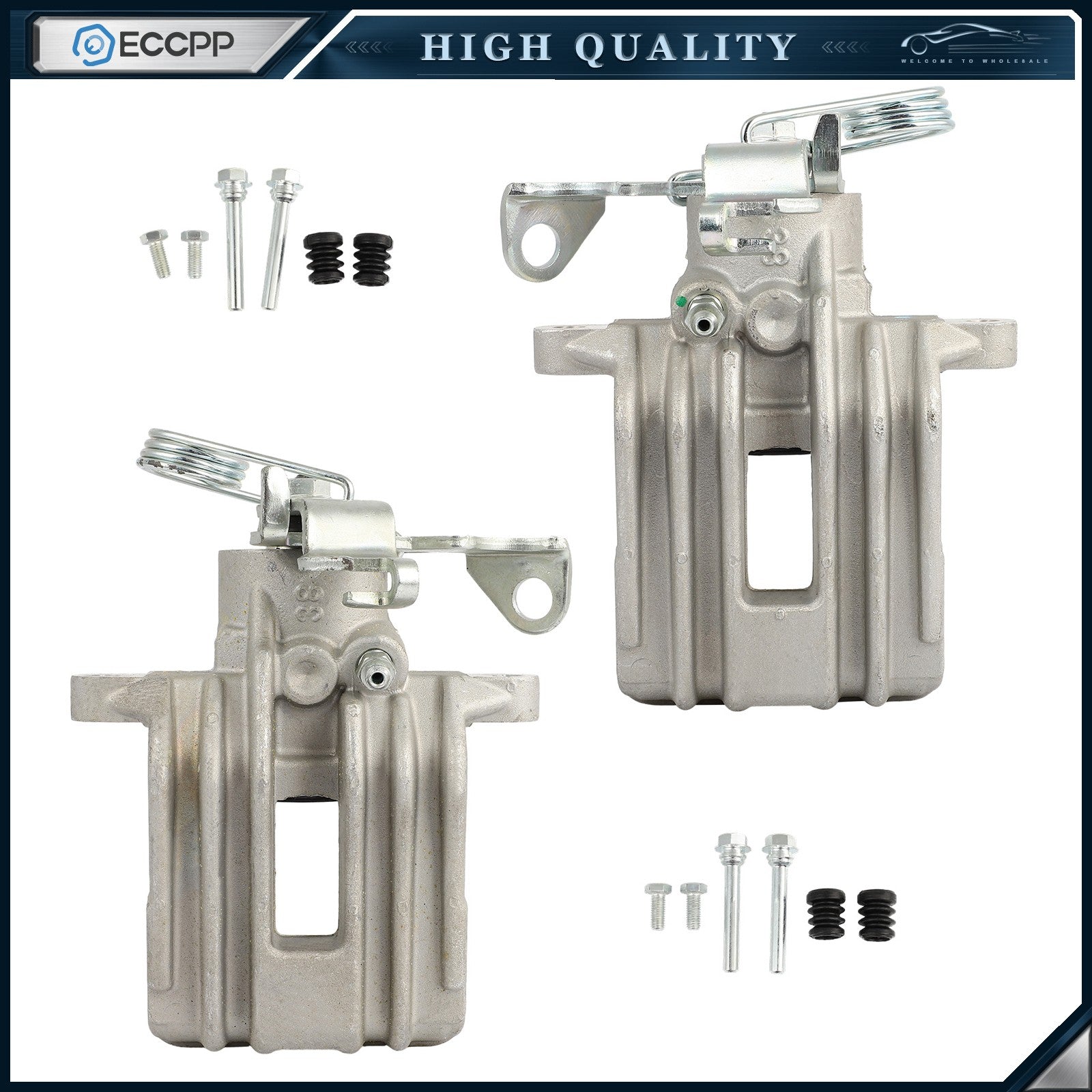 Rear Left Right Brake Calipers 2Pcs For 1998-2001 Audi A4 1998-2004 Audi A6 6B93BC-57