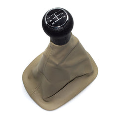 5 Speed Gear Shift Knob Gaiter Beige Boot For VW Volkswagen PASSAT B5 1998-2010 6B93BC-57