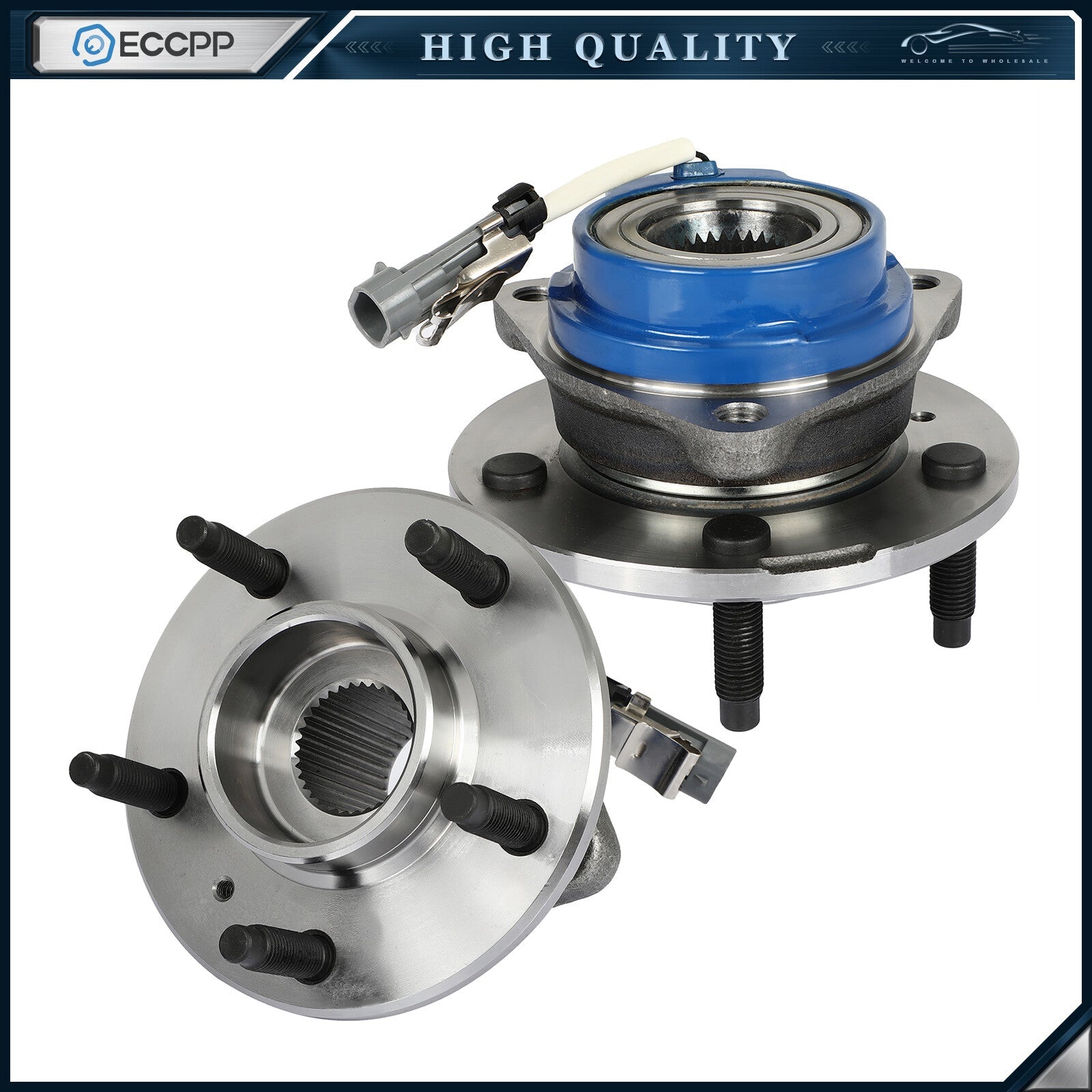 2X Front or Rear Wheel Hub Bearings For Buick Rendezvous Pontiac Montana AWD 6B93BC-57