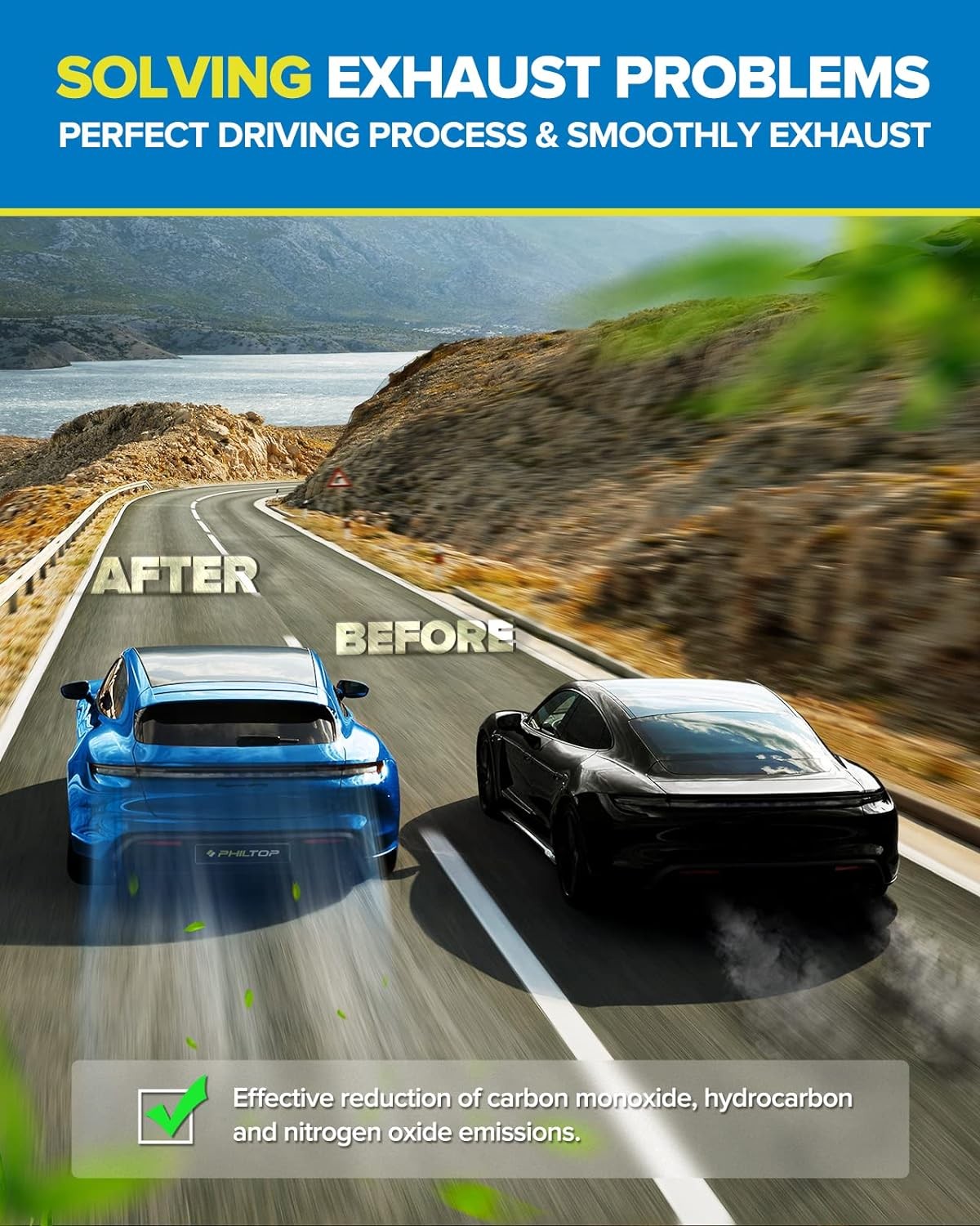 ECCPP Catalytic Converter For Hyundai Santa Fe 2007-09 2.7L V6 16513 Direct Fit ECCPP