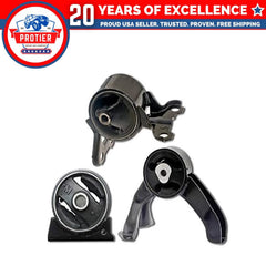 Fits 2007-2008 Dodge Caliber 2.4L 2WD AUTO CVT w/o Turbo Motor & Trans Mount 3pc 6B93BC-57