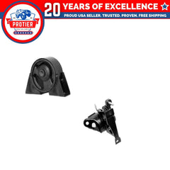 Front Motor Mount Set Compatible for 2002 - 2003 Nissan Sentra 2.5L Compatible 6B93BC-57
