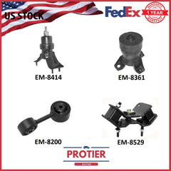 Engine & Trans Mount Set for 1997-2001 Toyota Camry 2.2L Manual USA Made Models 6B93BC-57