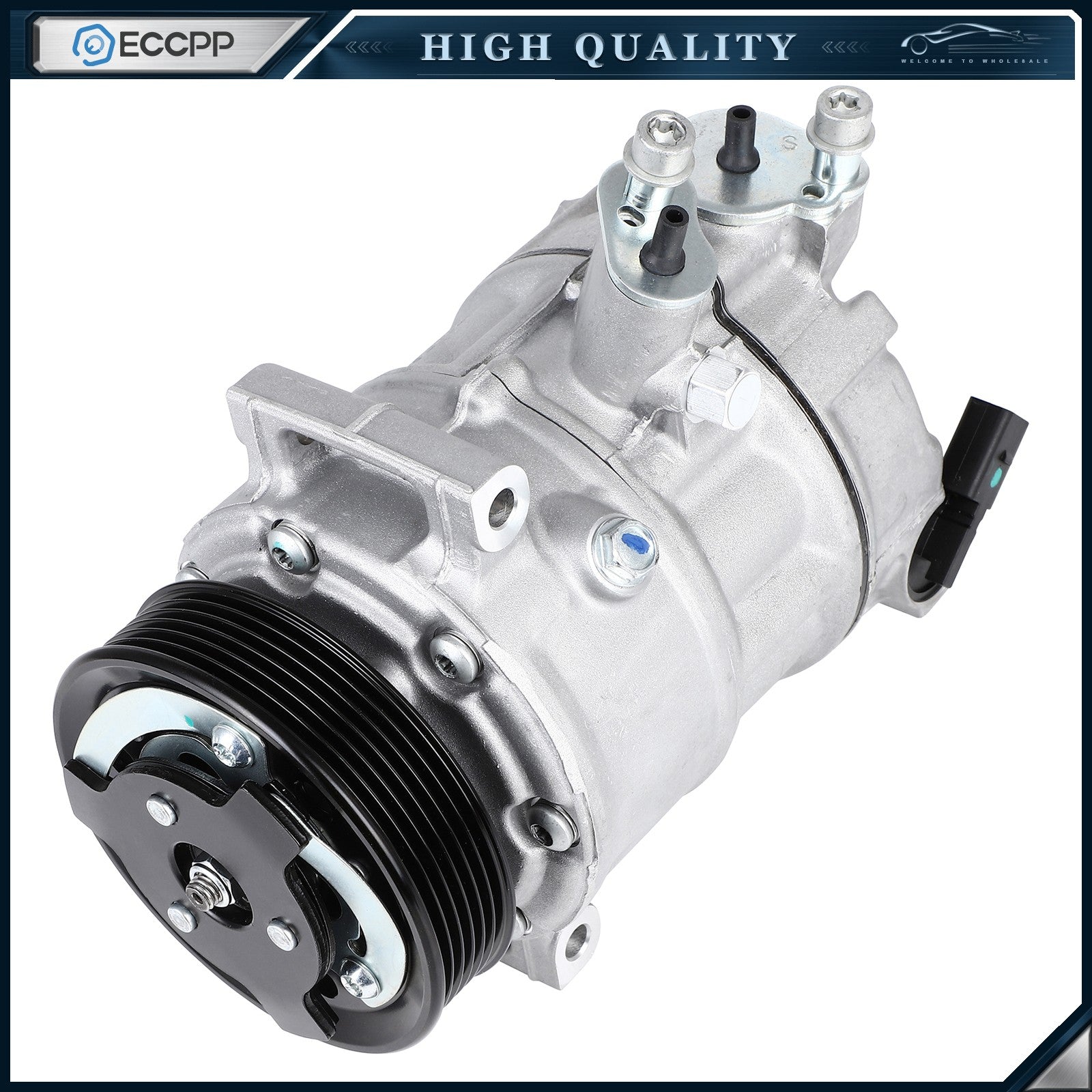 AC A/C Compressor For Audi A3 2.0L 2005-2012 Q3 2.0L 2016-2018 TT Quattro 2.0L 6B93BC-57