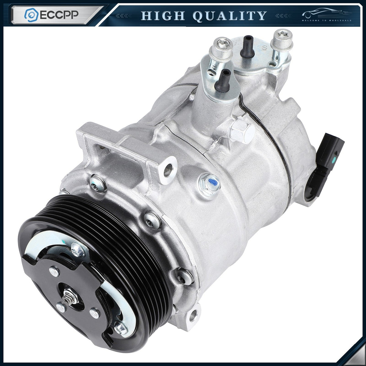AC A/C Compressor For Audi A3 2.0L 2005-2012 Q3 2.0L 2016-2018 TT Quattro 2.0L 6B93BC-57