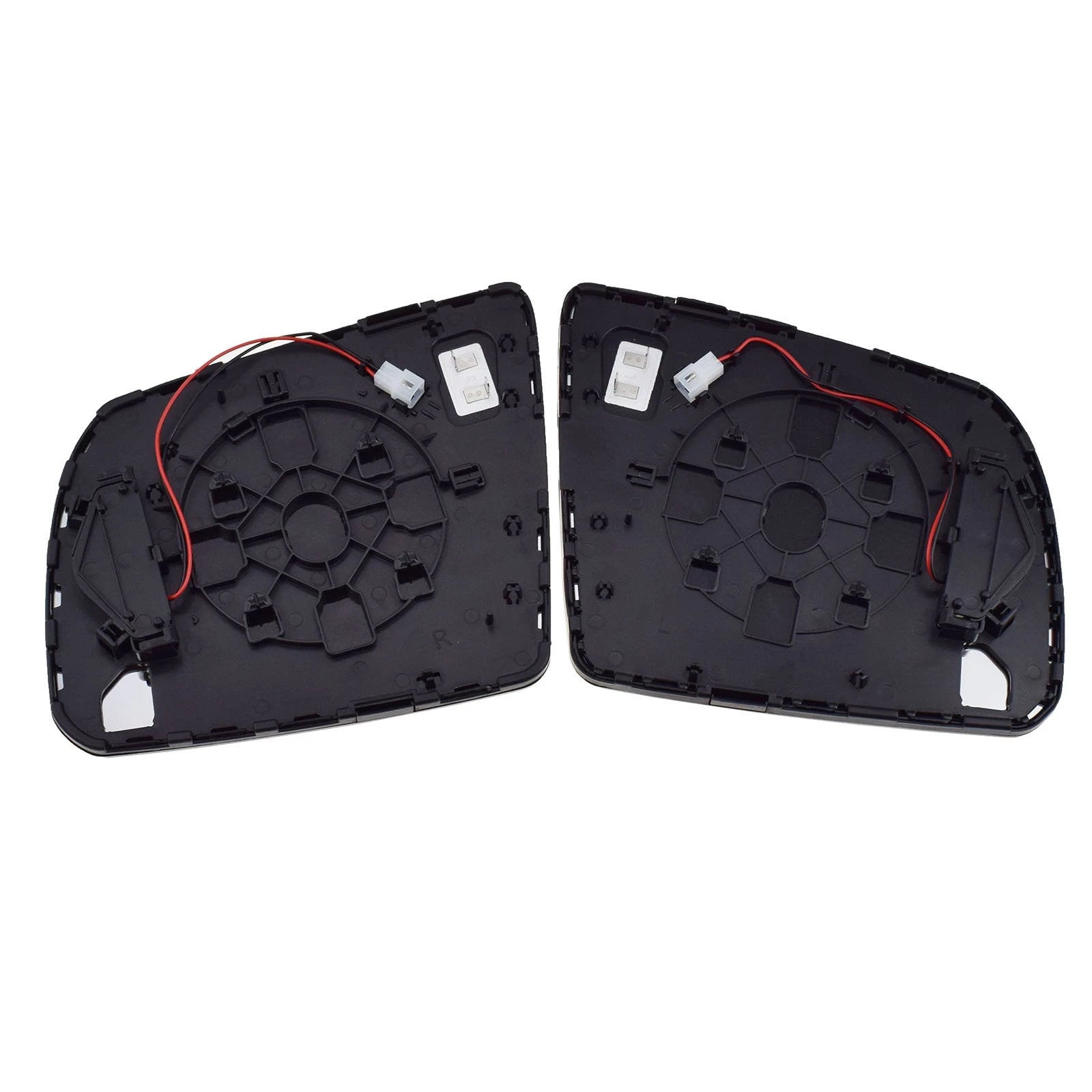Pair Heated Mirror Glass For 08-17 Toyota Tundra Sequoia 87903-0C030,87906-0C032 6B93BC-57
