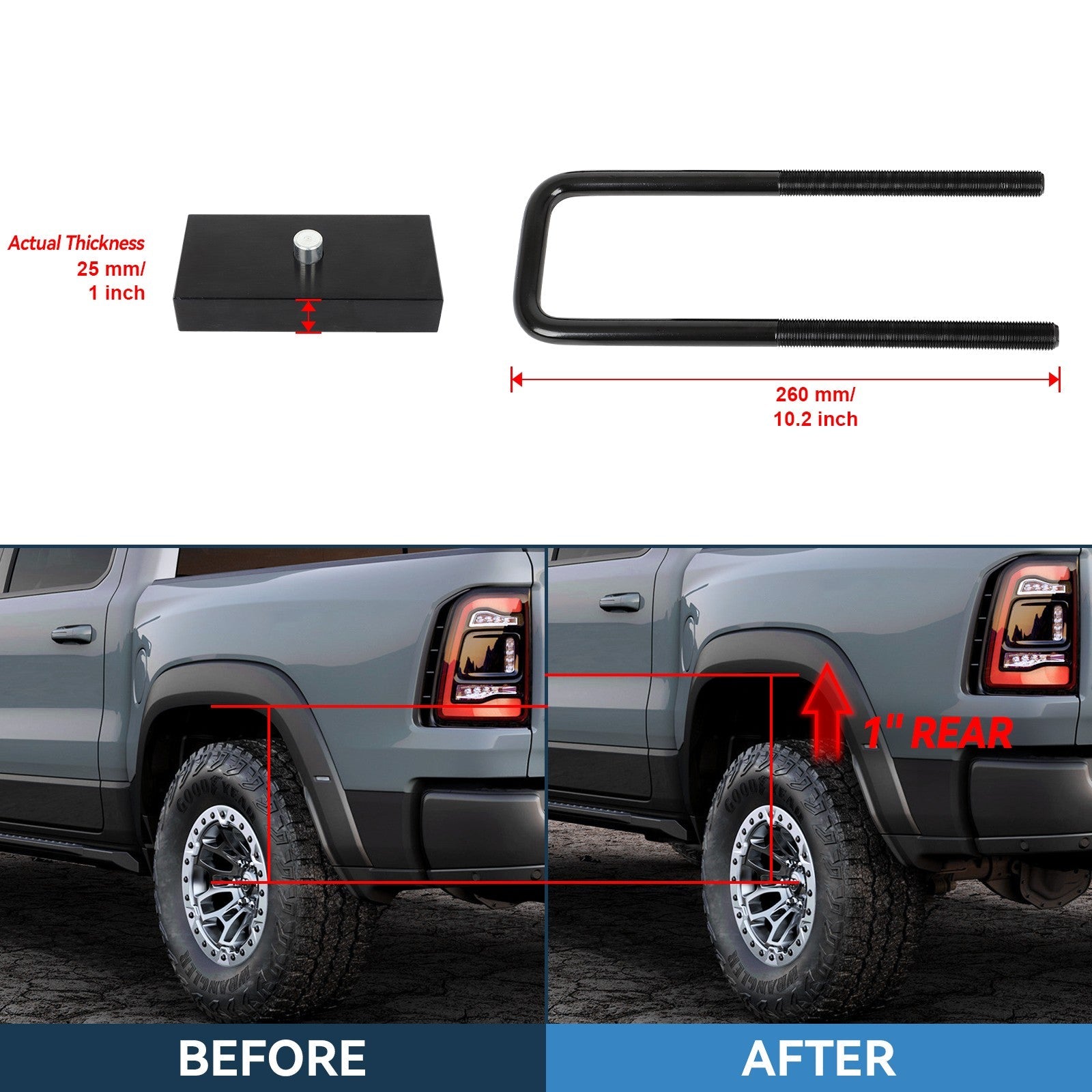 ECCPP 3" Front & 1" Rear Leveling Lift Kit For Toyota Tundra 2WD 4WD 1999-2006 ECCPP