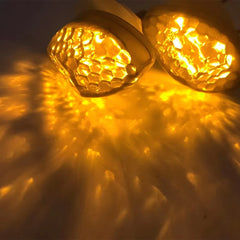 LED Flush Mount Front Turn Signal Blinker Amber For Honda CBR600RR CBR600F4/F4i 6B93BC-57