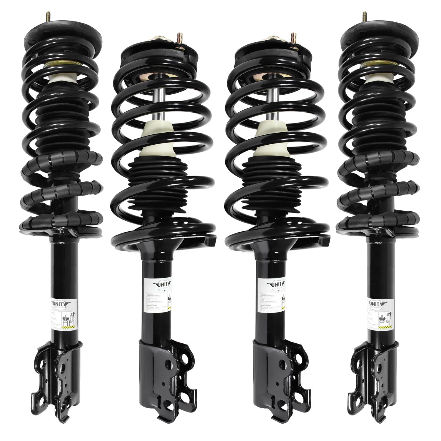 Front & Rear Complete Strut Assembly Kit for 1991-2002 Saturn SC, 1991-2002 6B93BC-57