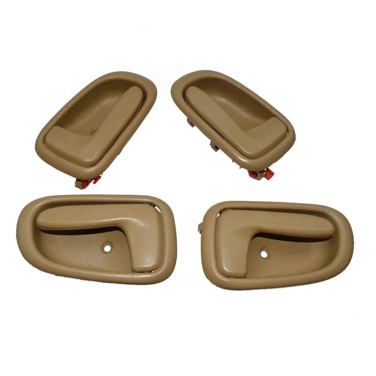 4Pcs Beige Tan Interior Door Handle Left Right For Toyota Prizm Corolla 1993-97 6B93BC-57