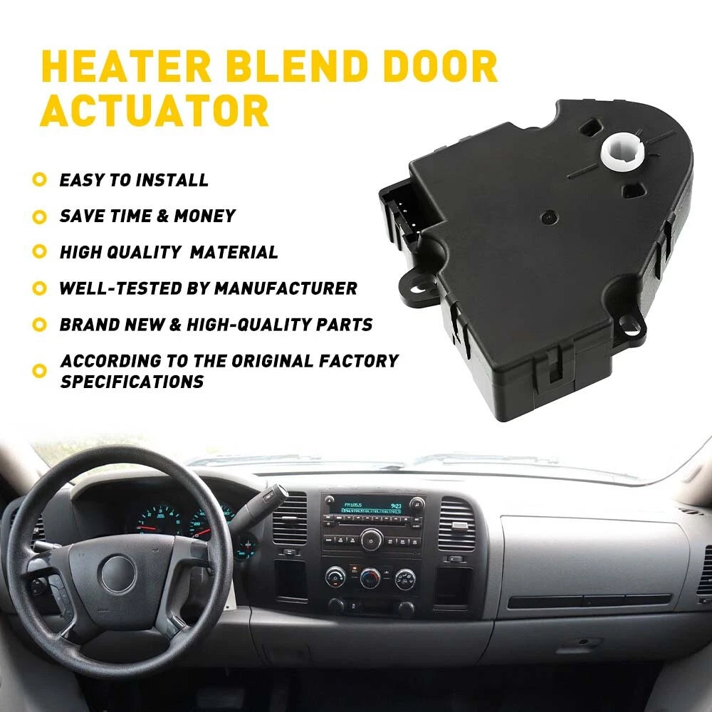 HVAC AC Heater Air Blend Door Actuator for Chevy Silverado GMC Sierra 604-106 EA 6B93BC-57