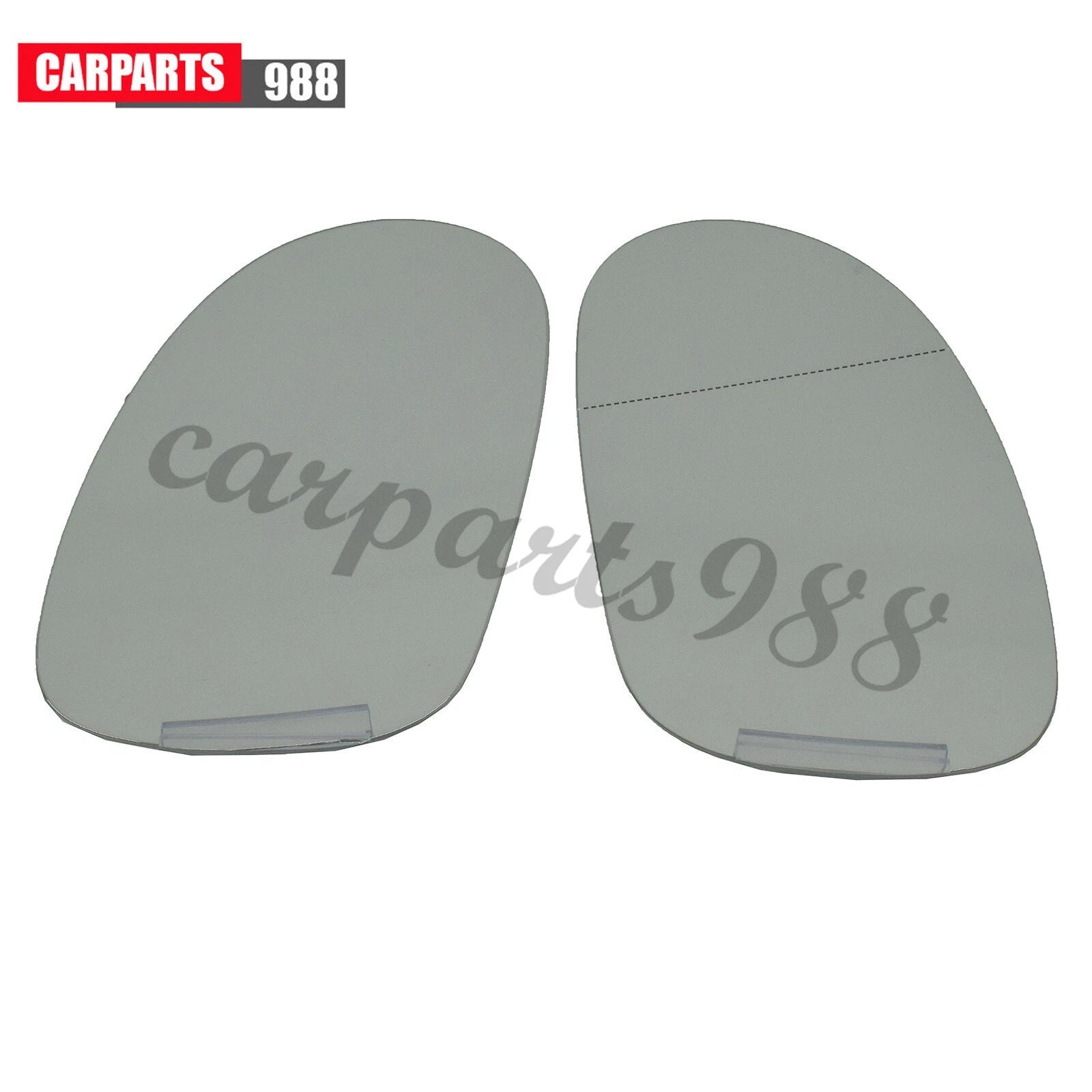 Left Right Rearview Mirror Mirror Glass Heated For Volkswagen Golf MK5 2003-2008 6B93BC-57