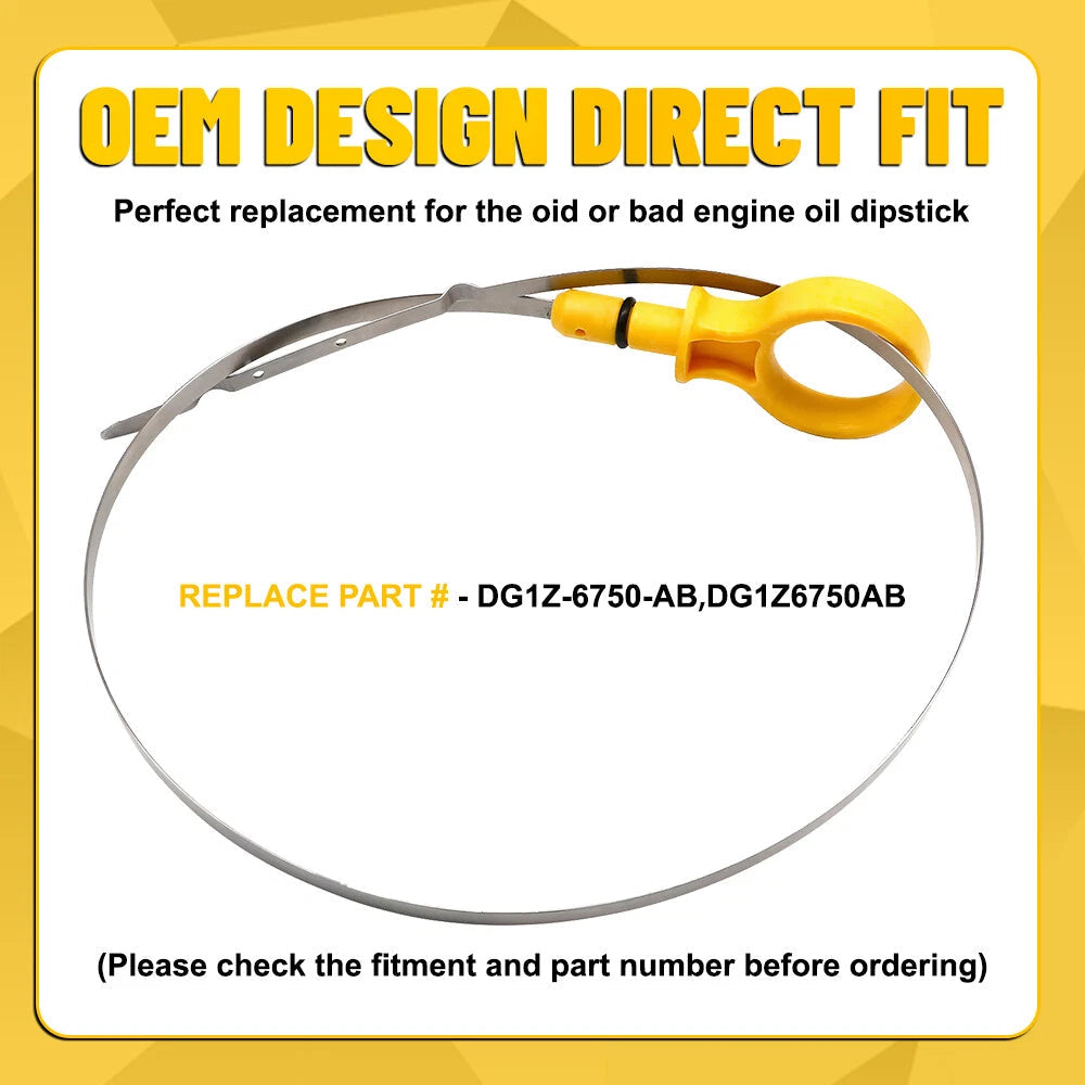 For Ford Edge 13-17 Ford Explorer Engine Oil Level Indicator Dip Stick Dipstick 6B93BC-57