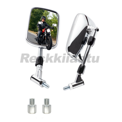 10MM Pair Motorcycle Side Mirrors for Kawasaki Vulcan 1500 1600 1700 900 800