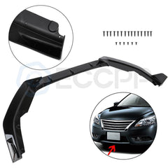 For 2020 Nissan Sentra Painted Black Front Bumper Body Kit Lip Spoiler PP 6B93BC-57