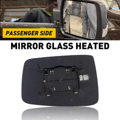 Mirror Glass Power Heated RH Passenger Side for 10-2019 Dodge Ram 1500 2500 6B93BC-57