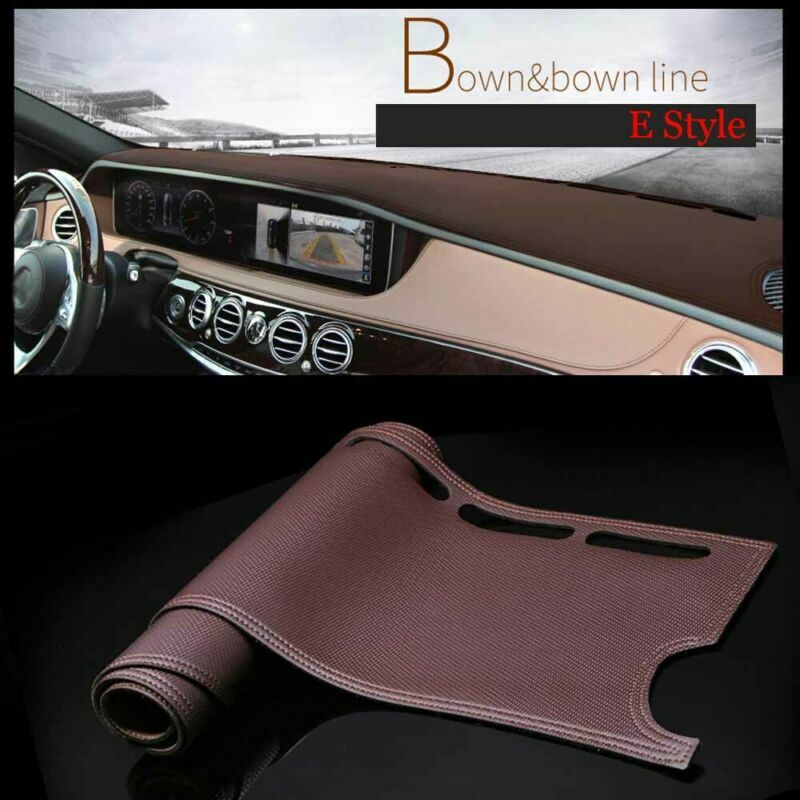 Dashboard Console Cover PU Leather Protector Sunshield Pad Fit For Ford Focus 3 6B93BC-57