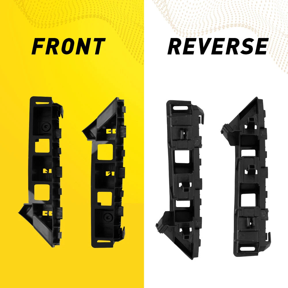 Pair Front Bumper Retainer Support Bracket Sets For 2012-2015 Volkswagen Passat 6B93BC-57
