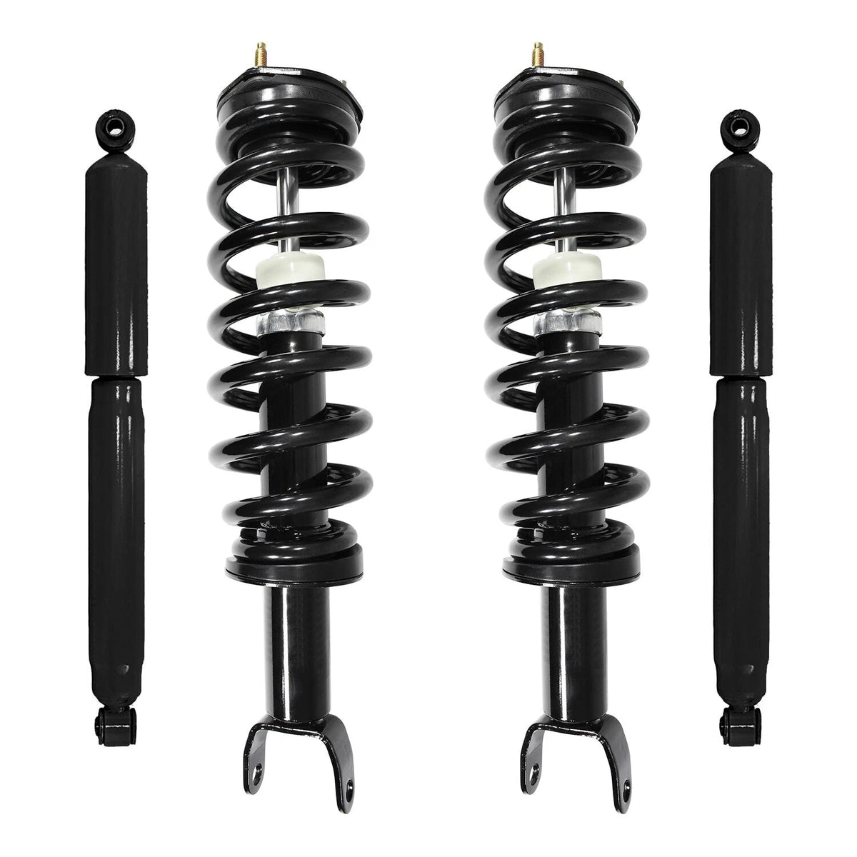 Front & Rear Complete Strut Assembly Shock Kit for 2009-2010 Dodge Ram 1500, 6B93BC-57