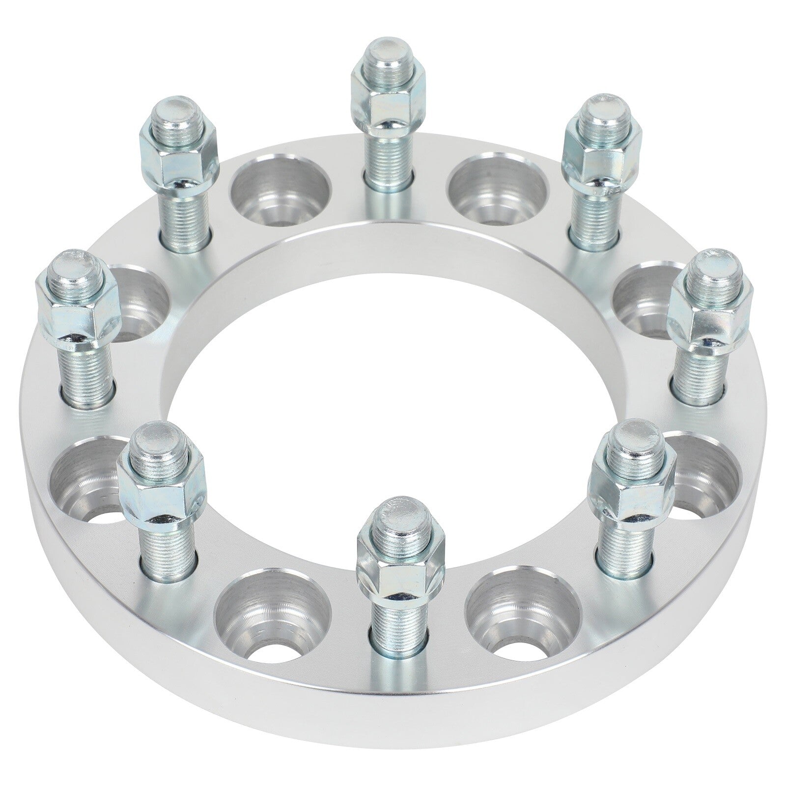 2 Pcs 1 inch 8x6.5 Wheel Spacers 9/16"x18 For Dodge Ram 2500 3500 Ford F-250 6B93BC-57